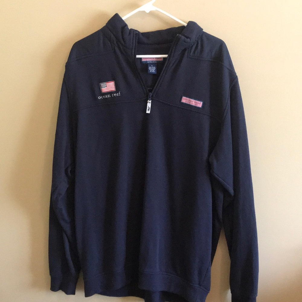 Vineyard vines quarter zip sweater